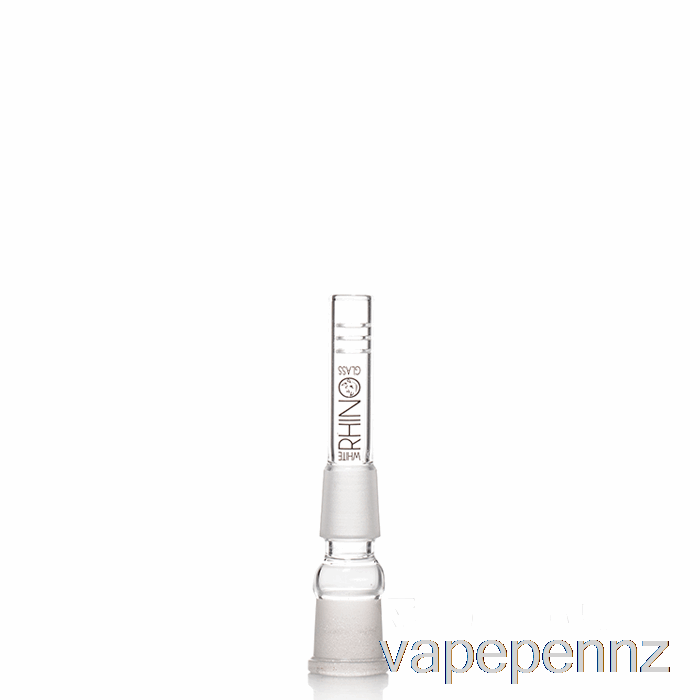 White Rhino 19/19 Glass Downstem 3inch VAPE NZ